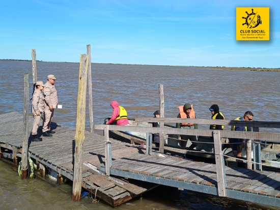 Culminaron su curso alumnos de la Escuela de Náutica del Club de Pesca