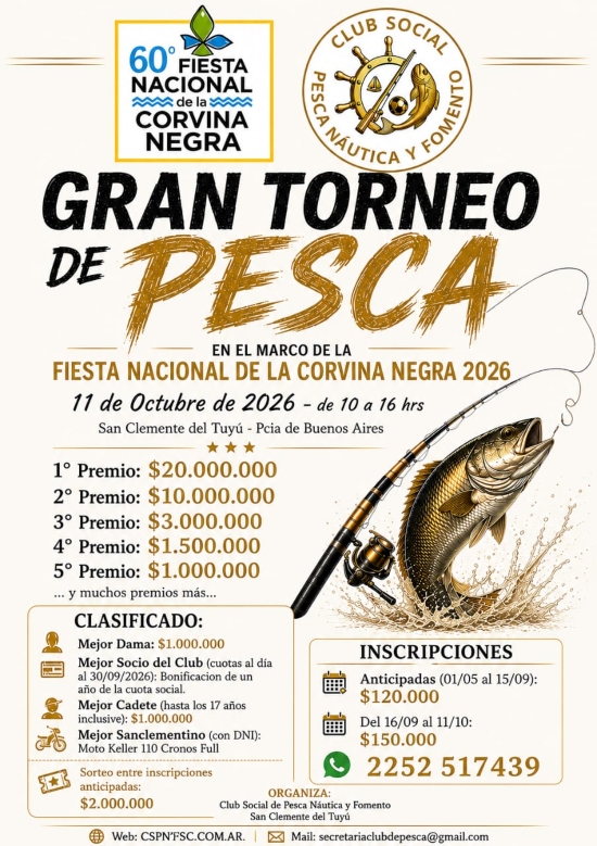 Torneo de pesca