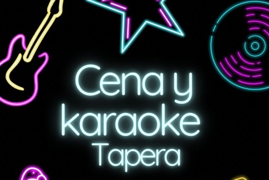 Cena y karaoke en Tapera