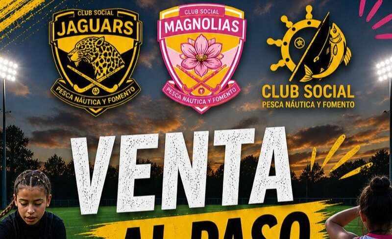 Las chicas de hockey organizaron venta solidaria para recaudar fondos
