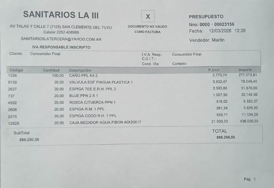 El Club de Pesca colaboró con materiales para mejorar el sistema de riego de la Plaza Pereira