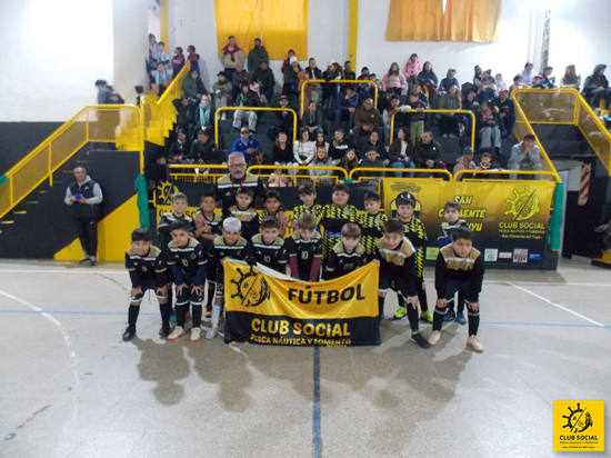 Se realizó un encuentro de Escuelas de Fútbol en el Polideportivo del Club de Pesca