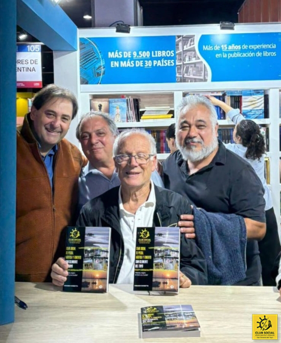 La historia del Club de Pesca llegó a la Feria Internacional del Libro