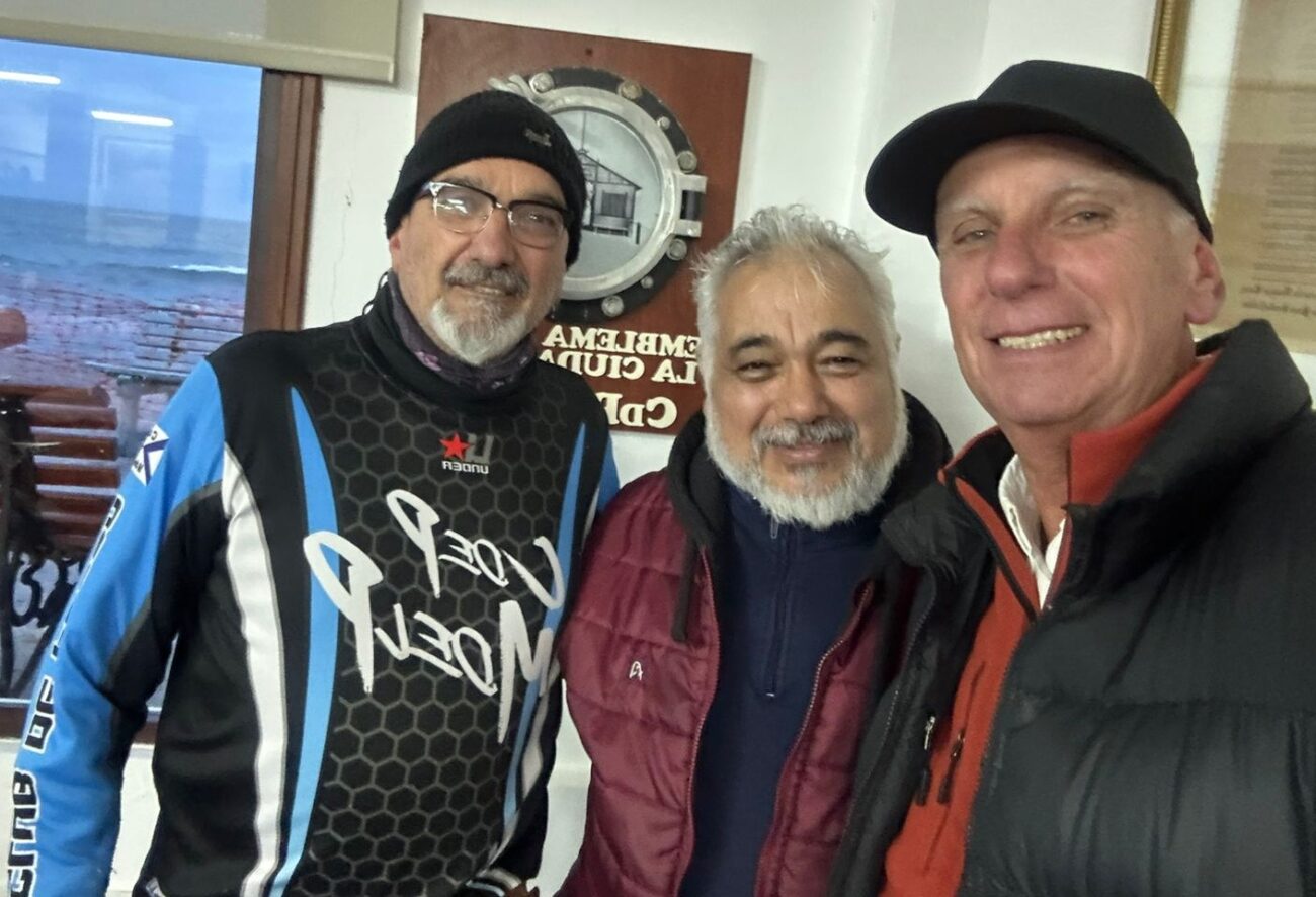 Rodolfo Murillo, Rubén Chirizola y Javier Cicalese