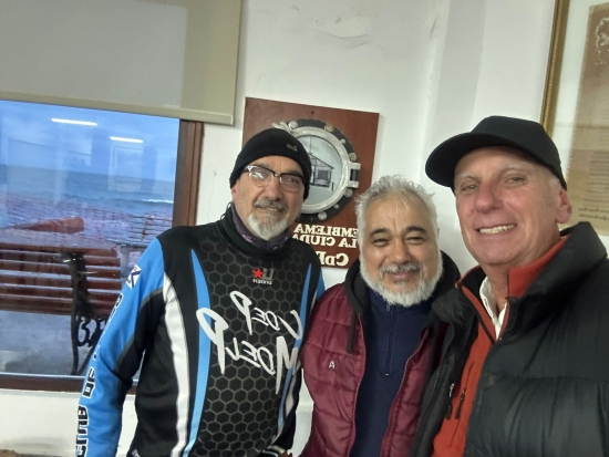 Rodolfo Murillo, Rubén Chirizola y Javier Cicalese