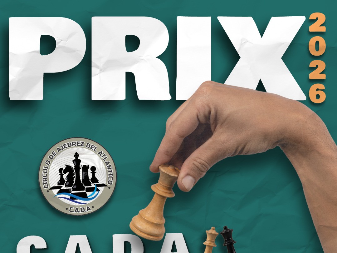 1° fecha del Prix 2026 del Círculo de Ajedrez del Atlántico