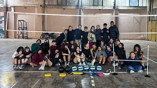 Agradecimiento por la entrega de materiales deportivos gestionada ante la Provincia