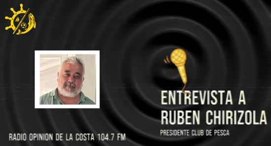Rubén Chirizola habló sobre la actualidad y los proyectos del Club en Radio Opinión de La Costa