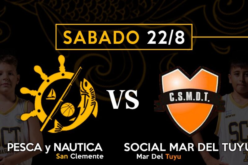 El Pesca enfrenta a Social Mar del Tuyú por la Liga Costera de Básquet