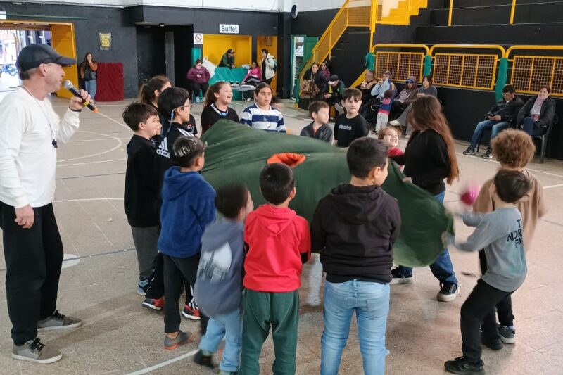 El Club celebró el Día de la Niñez con una jornada llena de juegos y diversión
