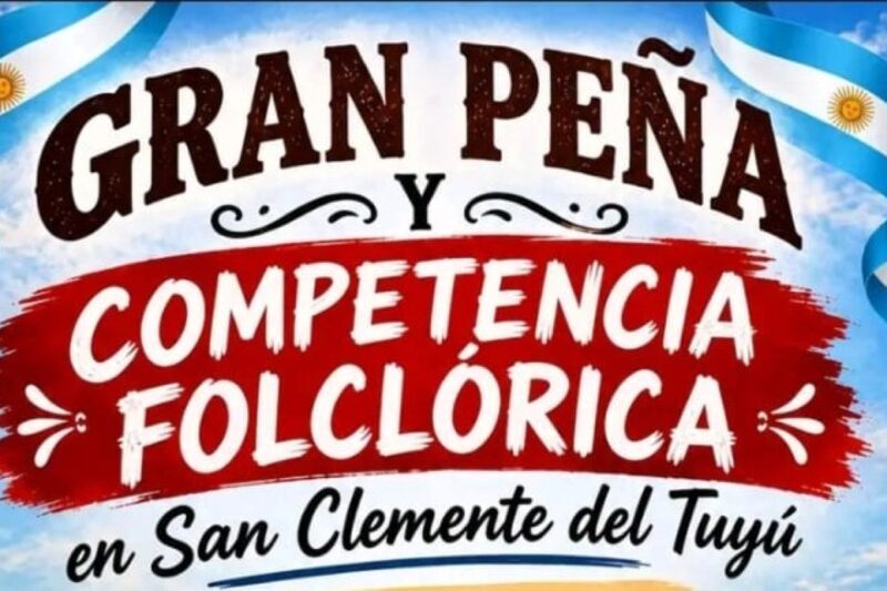 Gran Peña y Competencia Folclórica: ya están abiertas las inscripciones
