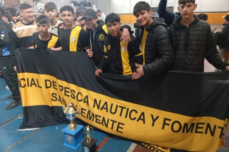 El Pesca participó del torneo de la Liga Argentina de Futsal y se consagró campeón de la Copa de Bronce