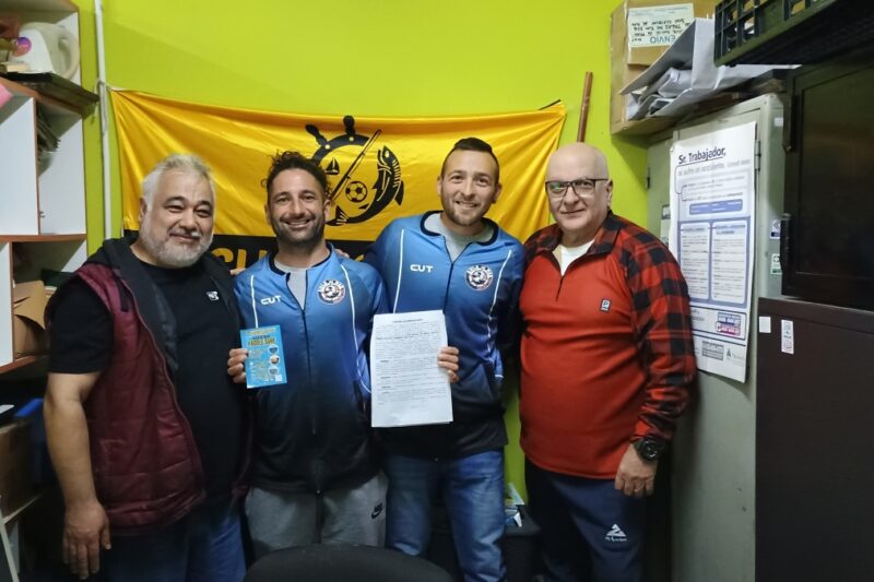 El Club y Aula de Mar renovaron su convenio para impulsar SUP en Tapera de López