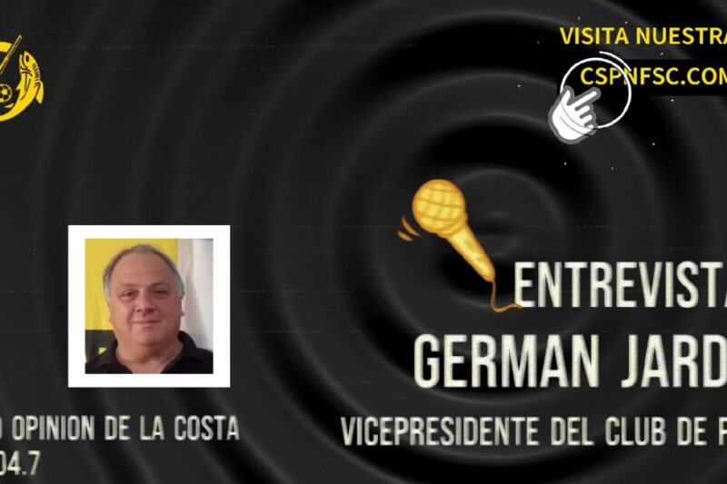 Germán Jardón habló sobre la Cena de Gala y el Gran Torneo de Pesca