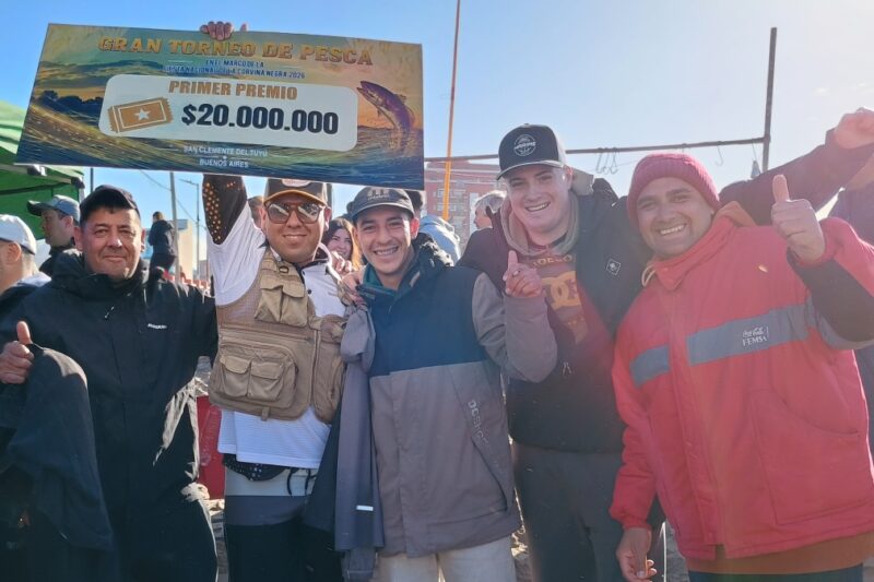 Federico Escudero fue el ganador de los $20 millones
