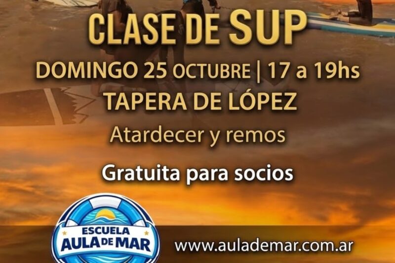 Llega una nueva clase de SUP a Tapera de López