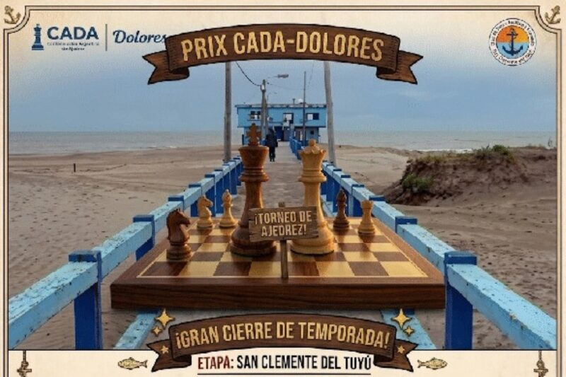 El Club será sede de una nueva etapa del Prix CADA-Dolores de Ajedrez